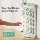 Momcozy Diy Larger Bottle Drying Rack For 18 Bottles  Space Saving Countertop Ve