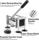 French Fry Cutter Professional Stainless Steel Potato Cutter With 1 2 Inch