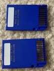 Lot Of 2 Sandisk 1gb Memory Stick Pro Duo Magic Gate Memory Card - Blue