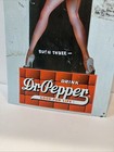 Vintage 1998 Usa Made Dr  Pepper Drink Good For Life 17 X 9    Sign Carhop Waitres