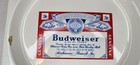 Vintage Budweiser King Of Beers Ashtray   Ceramic   Square