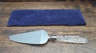 Princess House Stainless Steel Cake pie Cutter With Lead Crystal Handle