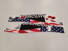 Mercury 90hp Us Flag Two Stroke Outboard Decal Set  99-04    Aftermarket Sticker