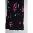 Vintage 90s Donna Ricco New York Whimsigoth Romantic Witch Flowy Floral  Skirt