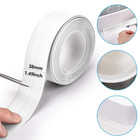 10 5ft Self Adhesive Waterproof Caulk Strip For Kitchen Sink Shower Tub Sealing