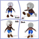 Plants Vs Zombies Plush Toys Soft Figure Doll  Pvz Gray Zombies Plush