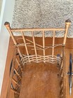 Antique Victorian Wicker Baby Buggy C  1880-1900