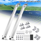 Adjustable Solar Panel Tilt Mounts Brackets Alumimum Mounting Rack Bracket Set