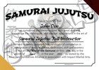Home Study Course - Samurai Jujutsu Mastery  dvds   Certificates 
