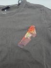 Metallica Band T-shirt Women Medium Gray Graphic Tee  47703