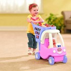 Little Tikes Cozy Coupe Kids Pretend Play Grocery Shopping Cart  Pink  open Box 
