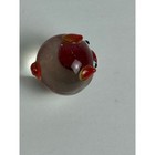 1  Micro Hand Blown Glass Piggy Bead Charm Cute Figurine Good Luck Charm