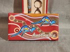 Australia Outback Kangaroo Collectible Writing Ink Pen And Metal Keychain