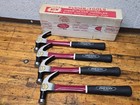 Vintage Nos Plumb Box Of 4 Fa16 Permabond Fiberglass Handle 16oz Hammer New