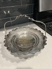 Silver Plate Footed Bride   s Basket 10    Made In England