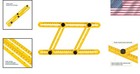 Precision Multi-angle Measuring Ruler     Durable Abs Plastic Tool For Woodworking