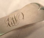 Coin Silver Teaspoon s  By E Mead-st  Louis  Mo-6 1 8 -mono