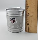 Rare Antique Detroit Michigan Engraved Aluminum Souvenier Cup  Only 2 5  Tall