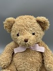 Vintage Carter   s Prestige Teddy Bear  Pink Bow Plush 13    Stuffed Animal