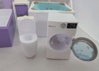 Rainbow High Doll House Bathroom Set Shower Tub Sink Vanity Toilet Hottub