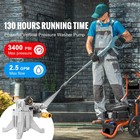Pressure Washer Pump Power Washer Pump 7 8  Shaft Vertical 3400 Psi 2 5gpm