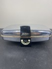 Vtg Sunbeam Electric Waffle Maker Cg-1 Square W  Removable Plates Works Tested