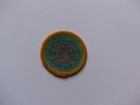 Used Vintage Girl Scouts Geocaching     Proficiency Merit Badge Plastic-back