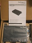 Startech Gigabit Ethernet Fiber Media Converter Sm Lc 20km Et91000sm20 New In Bx