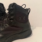 Under Armour Stellar Tactical Boots Black Leather Nylon 1268951-001 Mens Size 10
