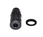 1 2x28 Tpi Thread Muzzle Brake  Steel Black For Ruger Mark Iv 22 45 Lite