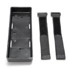 2 4pcs Black Battery Box Tray Case For 1 10 1 8 Rc Crawler Axial Scx10 D90 Trx4