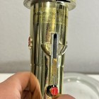 1957 Astro Rocket Missile Mechanical Coin Bank 11-1 2    Berzac Gold Chrome