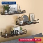 Floating Shelves Set Of 3  Home Wood Wall Shelf  Farmhouse Shelf For Bedroom  Wa