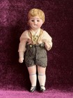 Antique German 3 75    Dollhouse All Bisque Hertwig Mignonette Doll