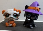Littlest Pet Shop G7 Halloween Boos   Bows Blind Bags Complete Set Of 9 New Open