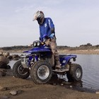 Blue Shock Protector Covers For Yamaha Warrior Yfm350 Limited Edition  set Of 3 