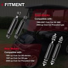 Golf Cart Front And Rear Shock Absorbers Compatible With 2004-up Precedent G e 