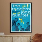 Modern Jazz Quartet Jazz Poster - Hanover  Germany - 1959