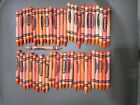55 New Mixed Orange Crayola Crayons Bulk Lot For Coloring Or Meltdown Art Craft