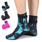 3mm Adult Neoprene Diving Scuba Surfing Socks Snorkeling Swimming Boots Xs 2xl