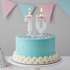 Unicorn Birthday Candle - Number 7 Birthday Candle  Unicorn Birthday   