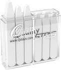 Crisp   Stylish  60 Collar Stays For Men - Durable  Sized   Organized Holder