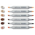 New Copic Sketch 6 Color Portrait Marker Set E000 E00 E11 E15 E93 E18 Rare Art