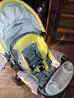 Chicco Cortina Stroller Gray Yellow Single Seat W  Five-point Harness   Trays