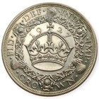 1927 Matte Proof Wreath Crown George V Great Britian Silver Coin 6p