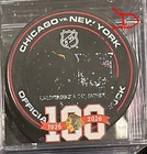 New York Rangers At Chicago Blackhawks Warm Up Puck 12 10 25