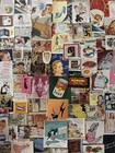 Lot 125 1930s-1950s Tiny Ads   Cutouts ephemera collage junk Journals scrapbook