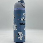 New Snoopy Owala 24oz Blue Water Bottle Stainless Steel Exclusive Edition