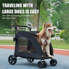4 Wheels Pet Stroller Outdoor Pet Jogger Stroller With 220 Lbs Load Brand New