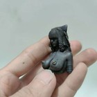 Antique Egyptian Queen Statue Solid Brass Woman Body Art Anime Ornaments Decor